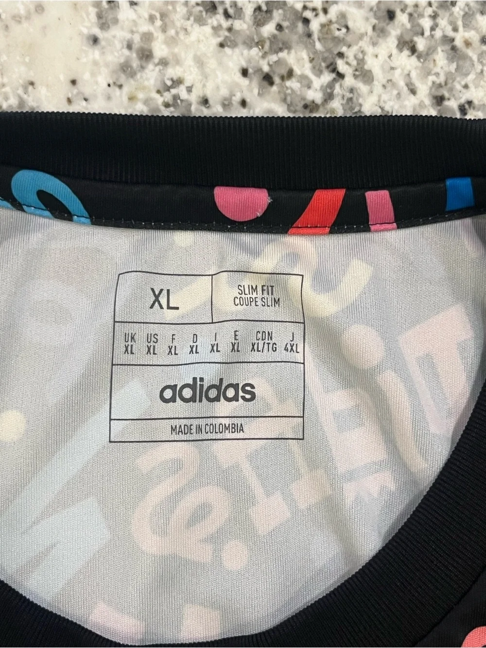 Adidas Men’s MLS PRESHI Hispanic Heritage Month HZ2034 All Over Print T Shirt XL